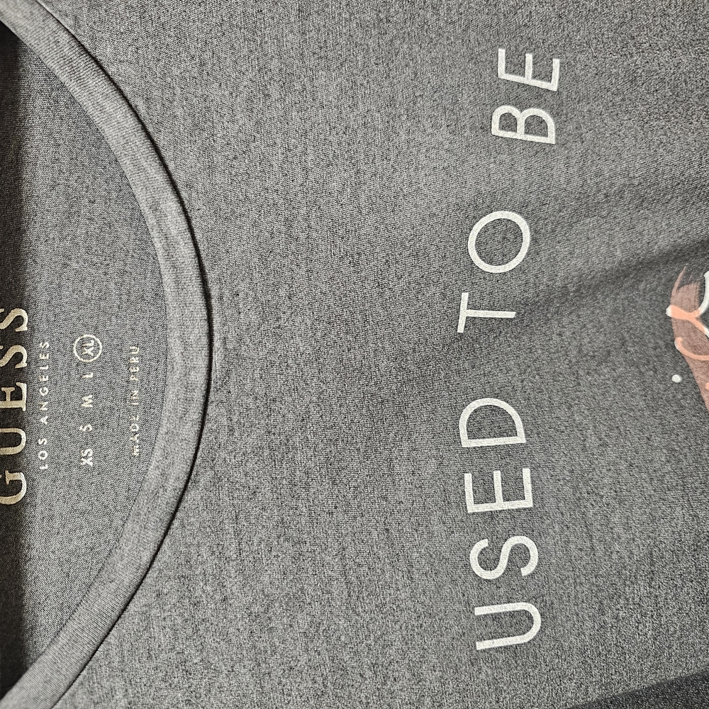 Guess Gray Short Sleeve Tee